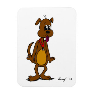 Doggy Toon Flexible Magnet