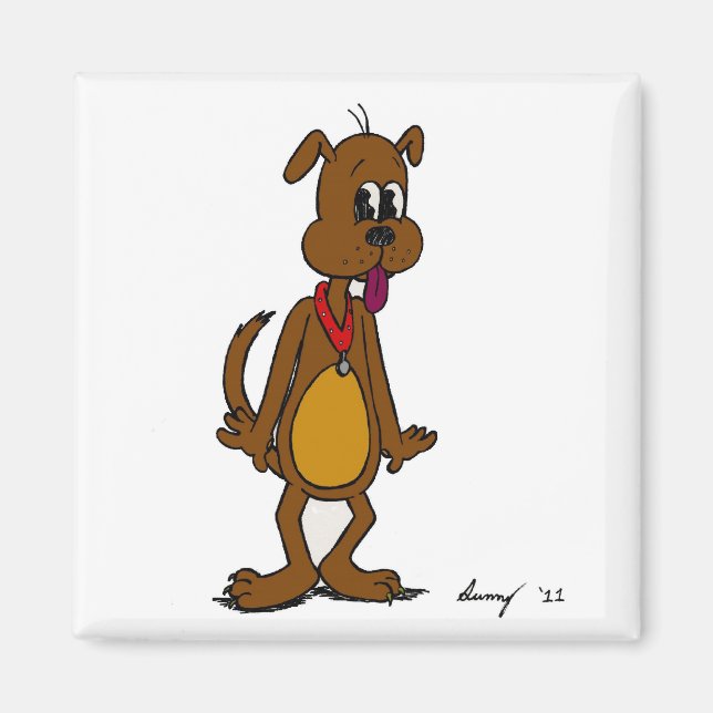 Doggy Toon Magnet (Vorne)