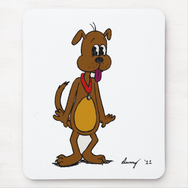 Doggy Toon Mousepad (Vorne)