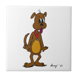 Doggy Toon Tile Fliese
