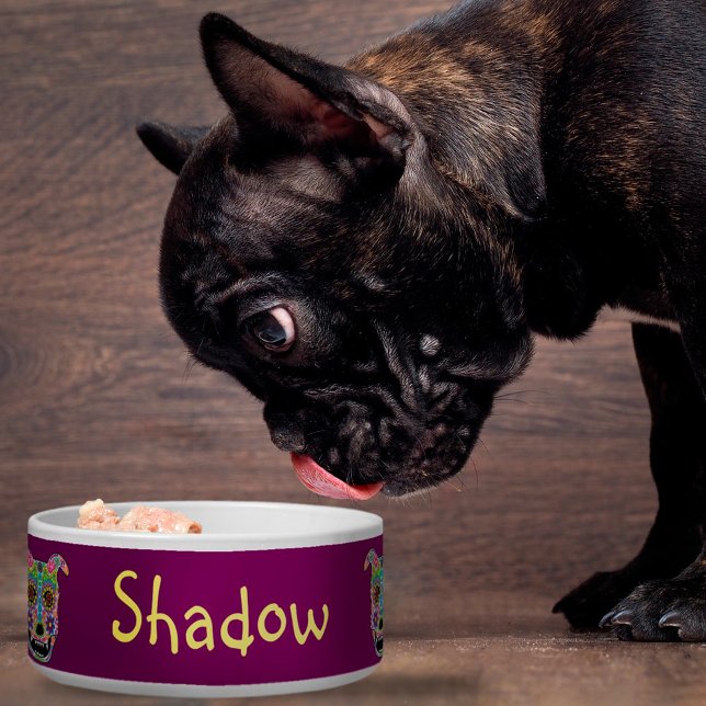 Doggy-Zucker-Schädelschale - individuell anpassbar Napf (Von Creator hochgeladen)