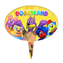 Doggyland Cake Topper