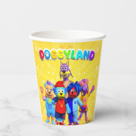 Doggyland Paper Cups Pappbecher
