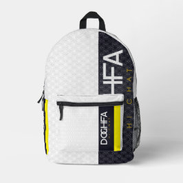 DOGHFA BEDRUCKTER RUCKSACK