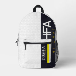 DOGHFA BEDRUCKTER RUCKSACK