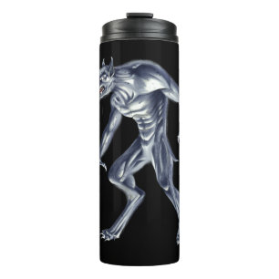 Dogman Cryptid Beast Thermosbecher
