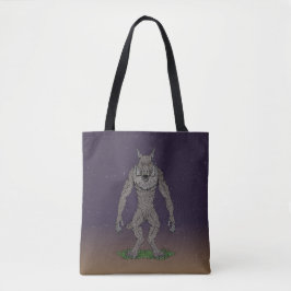 Dogman Cryptid oder Werewolf