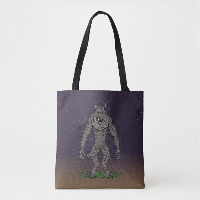 Dogman Cryptid oder Werewolf (Vorderseite)
