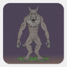 Dogman Cryptid oder Werewolf