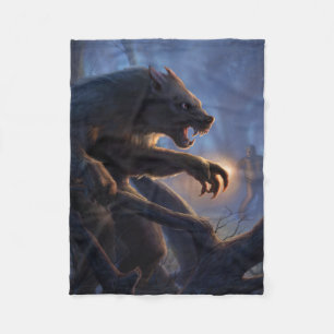 Dogman von Michigan Fleecedecke