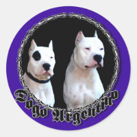 Dogo Argentino Aufkleber