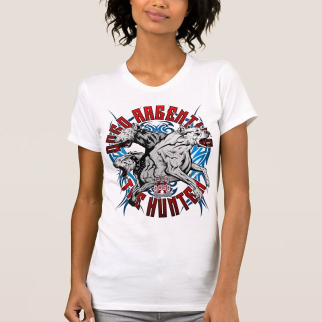 Dogo Argentino der Jäger T-Shirt (Vorderseite)