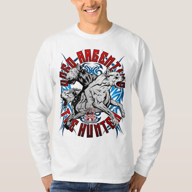 Dogo Argentino der Jäger T-Shirt (Vorderseite)