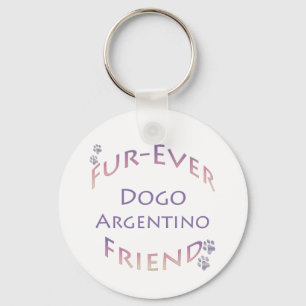 Dogo Argentino Furever Schlüsselanhänger