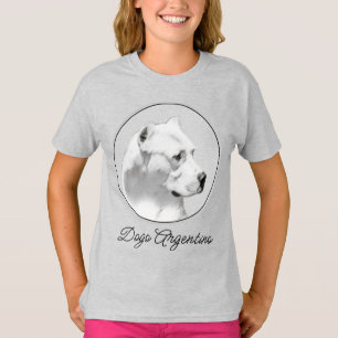 Dogo Argentino Malerei - Original Dog Art T - Shir T-Shirt