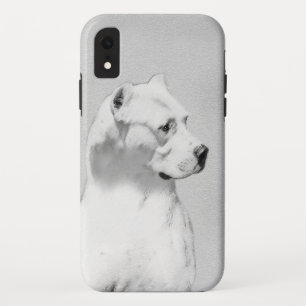 Dogo Argentino Malerei - Original Hund Kunst Case-Mate iPhone Hülle