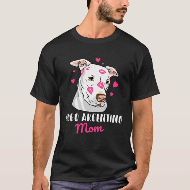 Dogo Argentino Mom T-Shirt (Vorderseite)