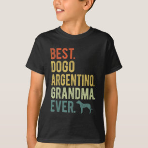 Dogo Argentino Oma Ever Dog liebt Mutter's Da T-Shirt