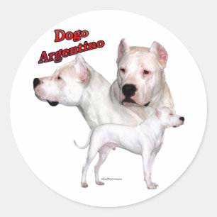 Dogo Argentino Trio 2 - Aufkleber