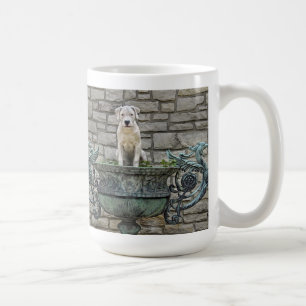 Dogo Argentino Welpe königlich Kaffeetasse