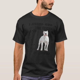 Dogo Argentino Zitat Mama Vater Drucken argentinis T-Shirt