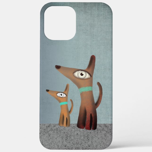 Dogs Alebrije Case-Mate iPhone Hülle (Rückseite)
