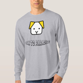 Dogs Are a Link to Paradise – Cute Loyal Dog Face T-Shirt