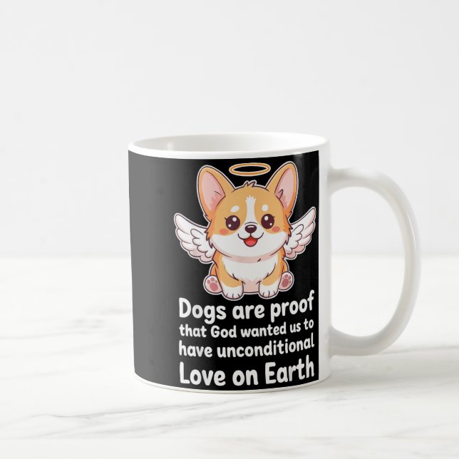 Dogs Are Proof That God Wanted Us Christian Pets  Kaffeetasse (Rechts)