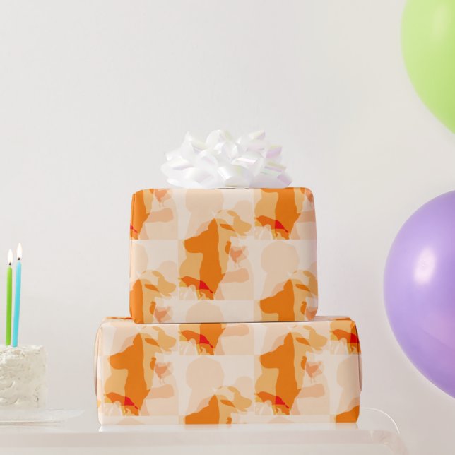 Dogs Everywhere  Geschenkpapier (Partygeschenke)