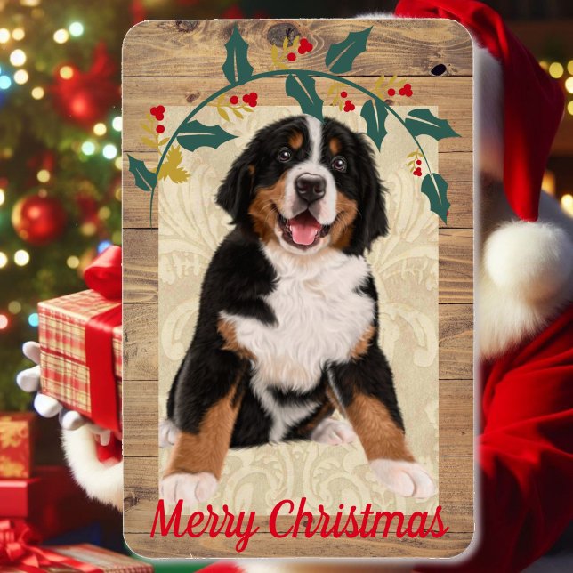 Dog's Foto Weihnachts-Kühlschrank Magnet 4 x 6 (Von Creator hochgeladen)