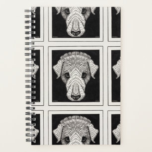 Dog's head Pattern von Julie de Graag 2022 Planer