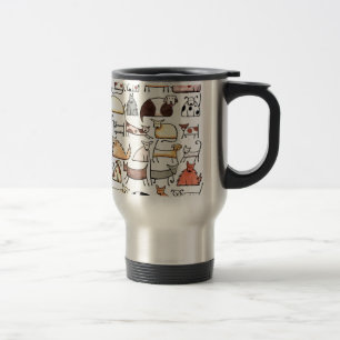 dogs Hunde Reisebecher