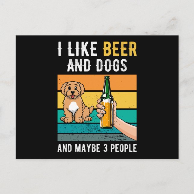 Dogs Papa Gift Postkarte (Vorderseite)