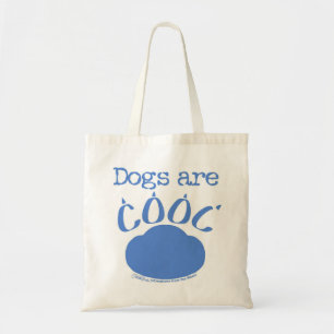 DOGS sind Cool Paw Print Tragetasche