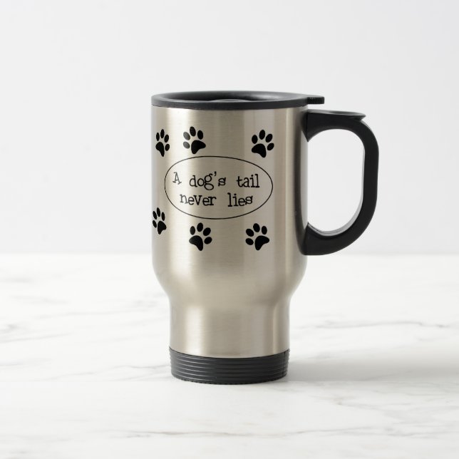 Dog's-tail liegt nie Tasse (Rechts)