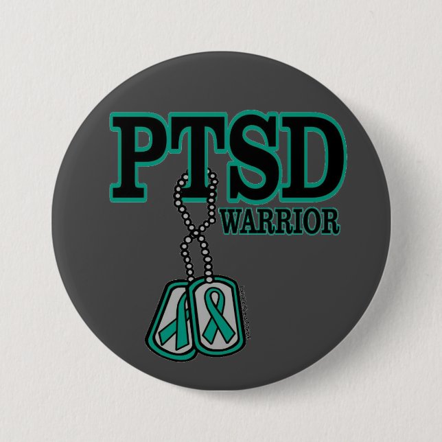 Dogtags/Warrior...PTSD Button (Vorderseite)