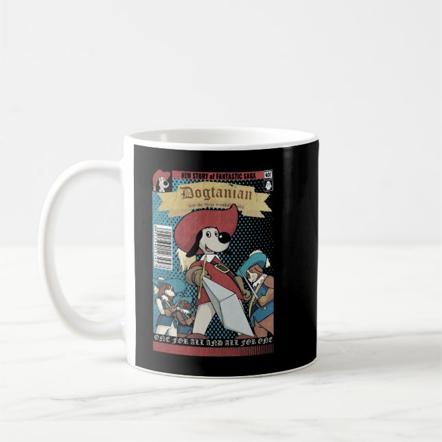 Dogtanische Klassik Kaffeetasse (Links)