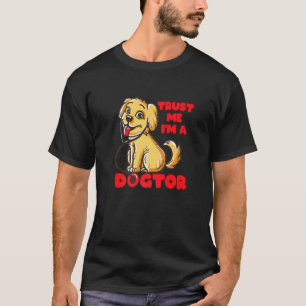 Dogtor Golden Labrador Retriever Welpe Tierarzthel T-Shirt