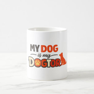 Dogtor Pun Design Süßes Geschenk für Hundebesitzer Kaffeetasse