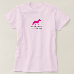 Dogtrovert Deutscher Schäferhund T-Shirt