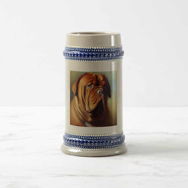 Dogue de Bordeaux Dog Bierglas (Mittel)