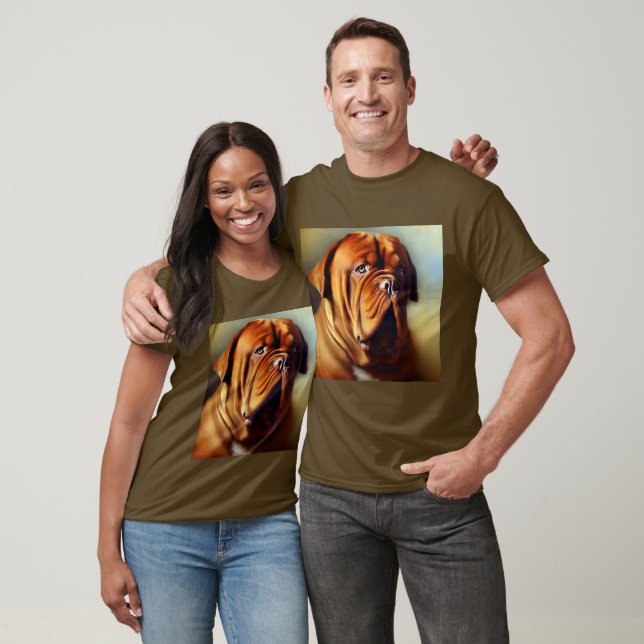 Dogue de Bordeaux Dog T-Shirt (Unisex)