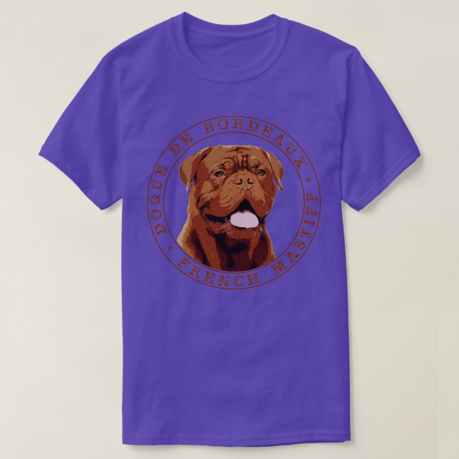 Dogue de Bordeaux, französischer Mastiff (14) T-Shirt (Design vorne)