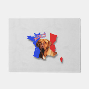 Dogue de Bordeaux - französischer Mastiff Fußmatte