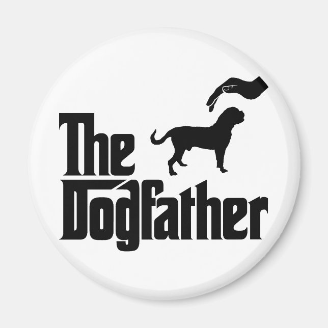 Dogue de Bordeaux Magnet (Vorne)