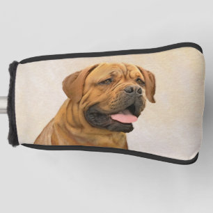 Dogue de Bordeaux Malerei - Niedliche Original Dog Golf Headcover