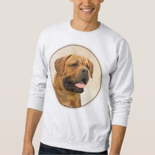 Dogue de Bordeaux Malerei - Niedliche Original Dog Sweatshirt