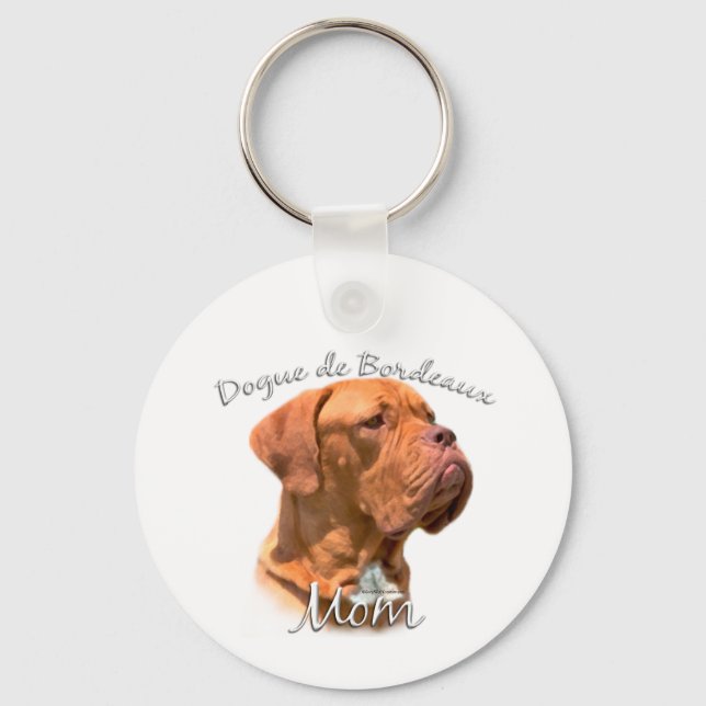 Dogue de Bordeaux Mama 2 Schlüsselanhänger (Vorderseite)