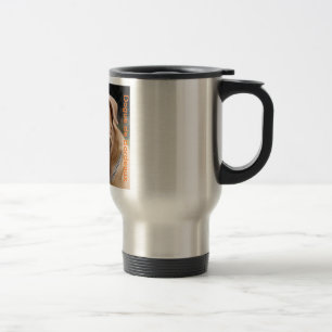 Dogue de Bordeaux, Reise-Tasse Reisebecher