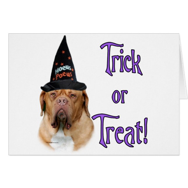 Dogue de Bordeaux Trick (Vorderseite (Horizontal))